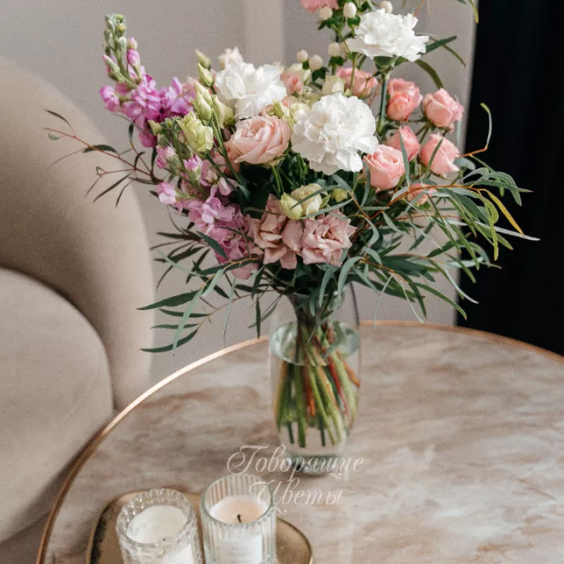 Цветочная подписка &laquo;Нежность&raquo; 2