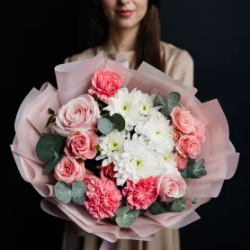 Букет-комплимент №2 от интернет-магазина «Flowers Studio»