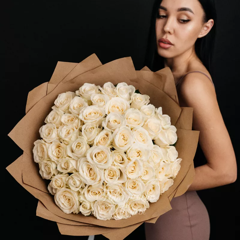 51 белая роза 2