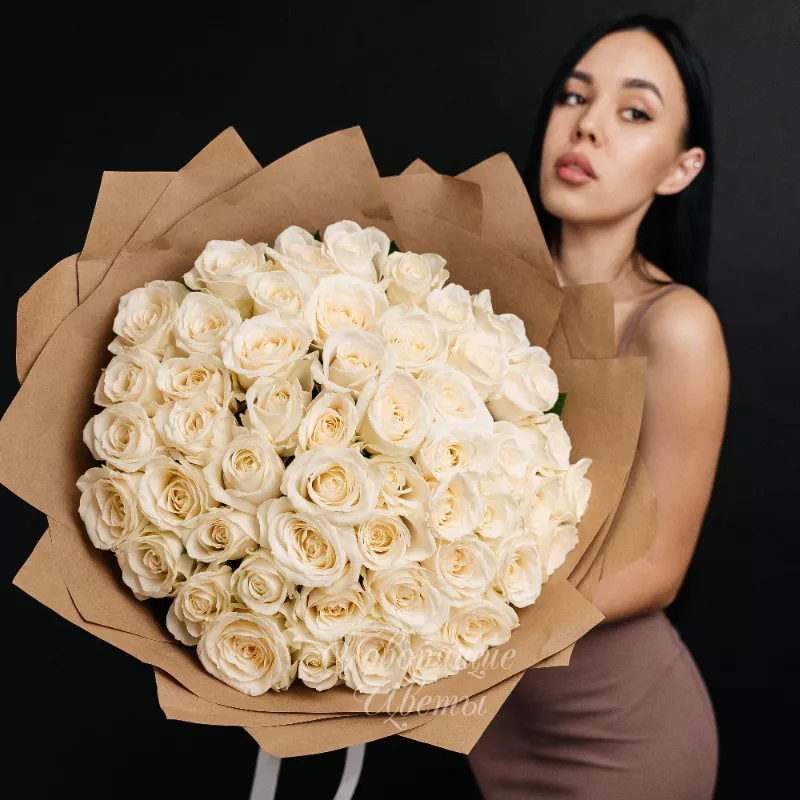 51 белая роза 1