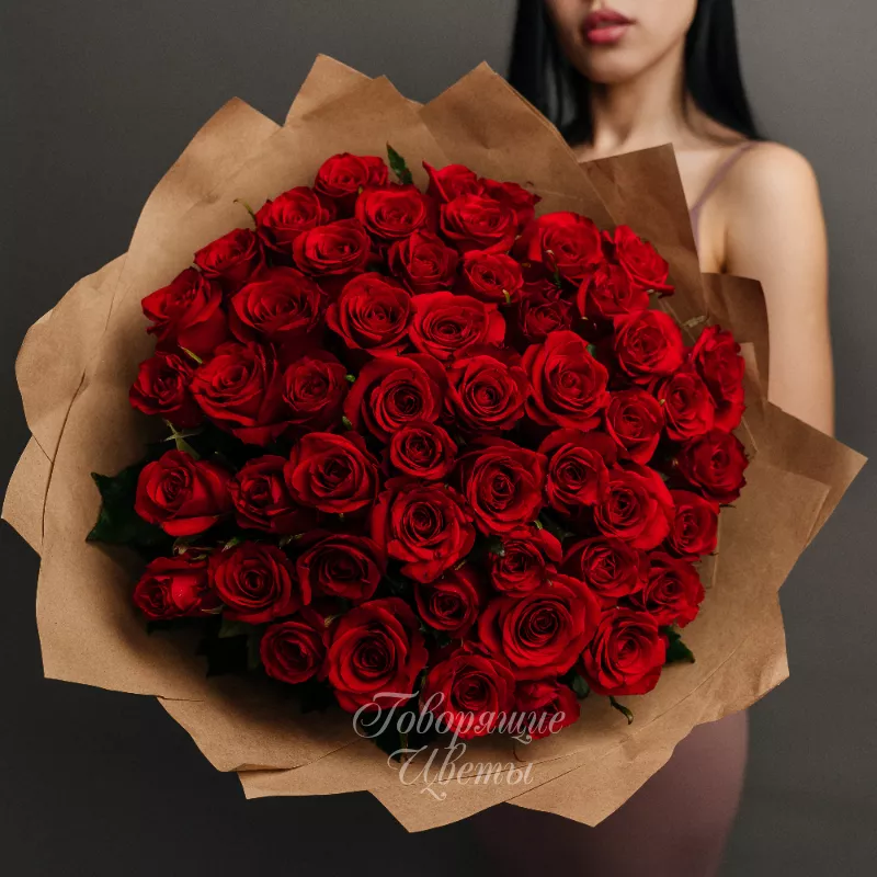 51 роза красная 1