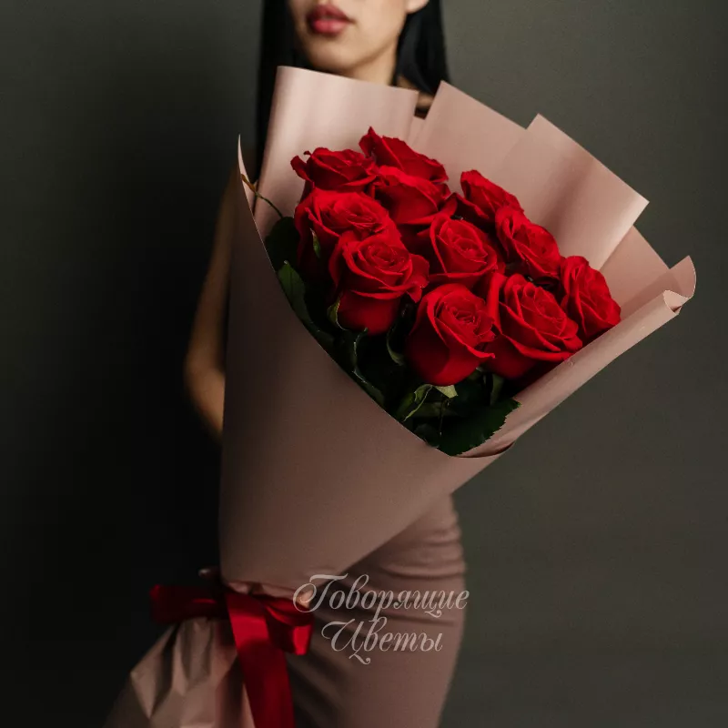 11 красных роз 2