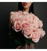 25 розовых роз 2
