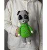 Вязаная игрушка &laquo;Енот в свитере&raquo; большая