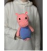 Вязаная игрушка &laquo;Поросёнок&raquo; большая