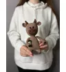 Вязаная игрушка «Бык» большая 1
