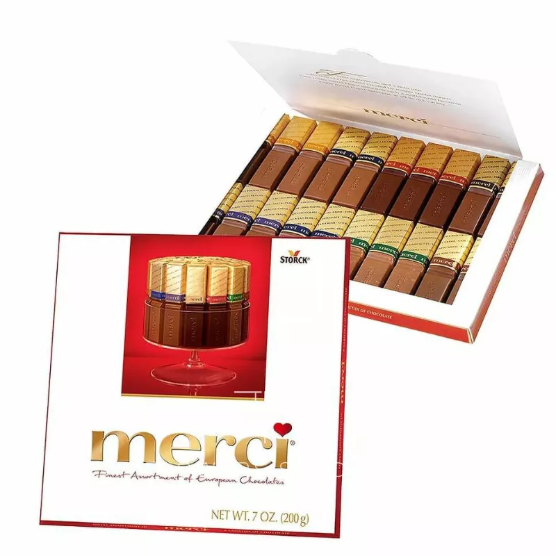 Конфеты Merci Ассорти шоколадные