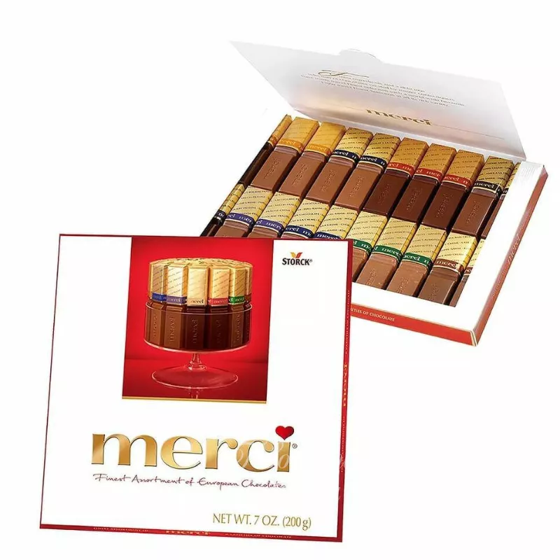 Конфеты Merci Ассорти шоколадные