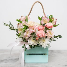 Поцелуй родного сердца от интернет-магазина «Flowers Studio» в Чебоксарах