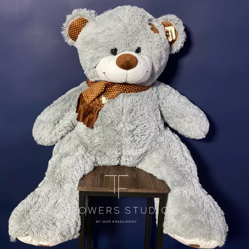 Медведь Тони серый