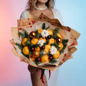 Мандариновое чудо №3 от интернет-магазина «Flowers Studio»