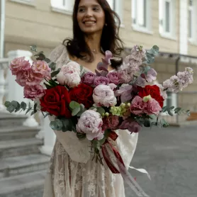 Романтичный калейдоскоп  от интернет-магазина «Flowers Studio»