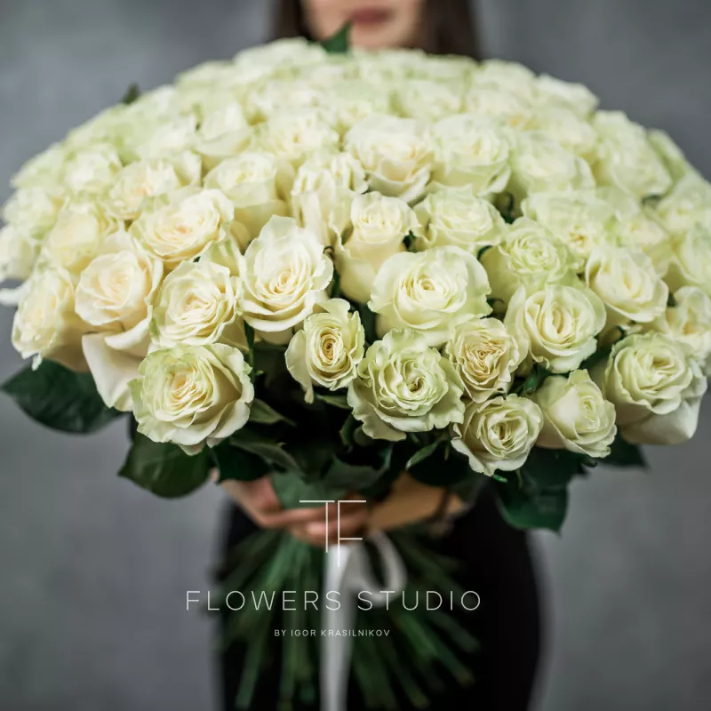 101 белая роза (Премиум сорт) 2