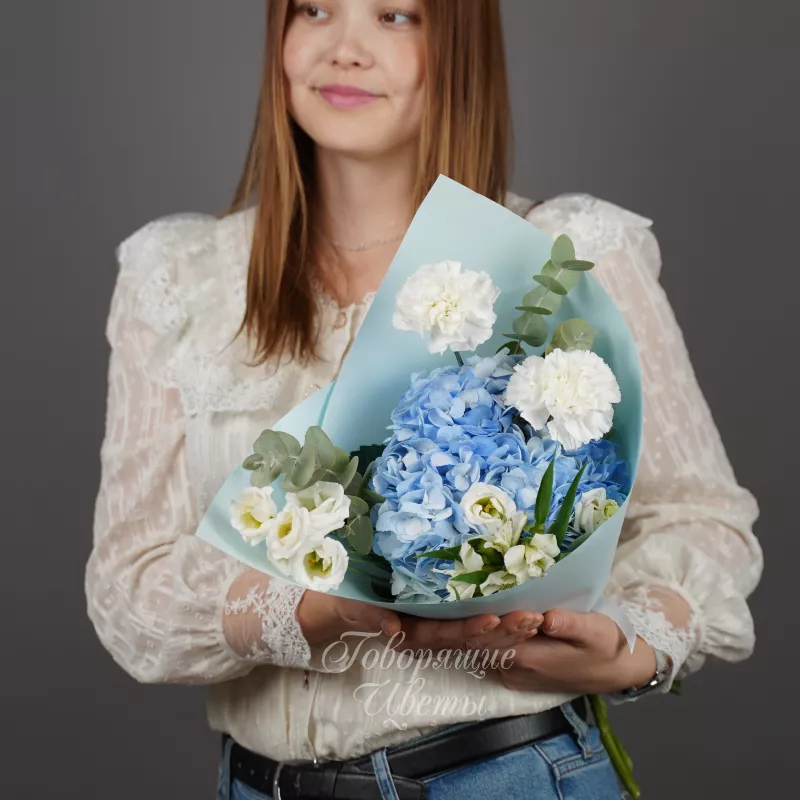 Голубой шелк 2