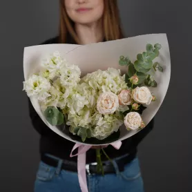 Розовый шарм  от интернет-магазина «Flowers Studio»