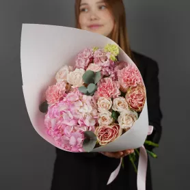 Розовая нежность от интернет-магазина «Flowers Studio»
