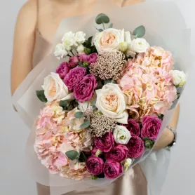 Нежная улыбка от интернет-магазина «Flowers Studio»