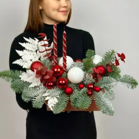 Композиция №051216 от интернет-магазина «Flowers Studio»