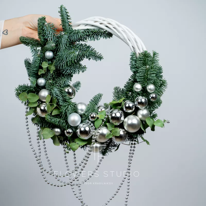 Новогодний веночек 1