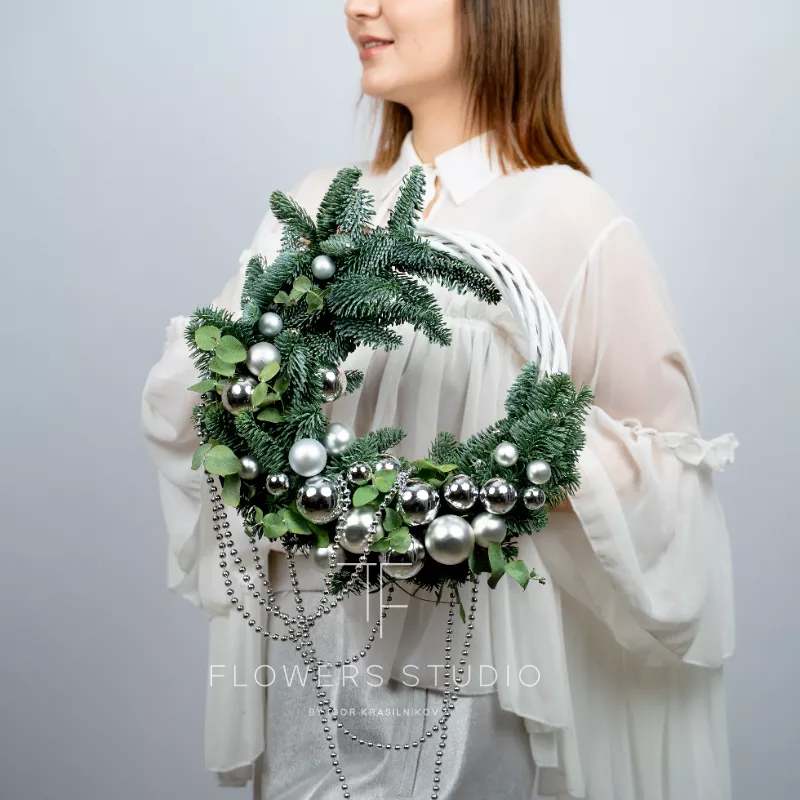 Новогодний веночек