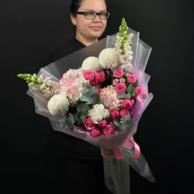 Букет №110417 от интернет-магазина «Говорящие цветы»