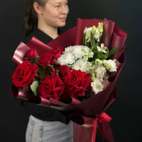 Букет №170408 от интернет-магазина «Говорящие цветы»