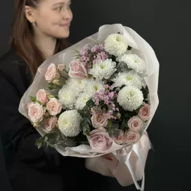 Букет №260406 от интернет-магазина «Говорящие цветы»