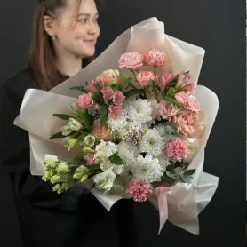 Букет №230408 от интернет-магазина «Говорящие цветы»