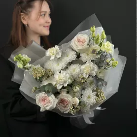 Букет №230409 от интернет-магазина «Говорящие цветы»