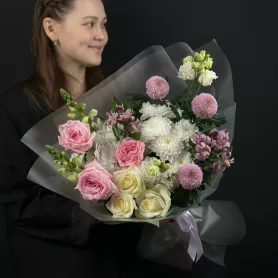 Букет №260407 от интернет-магазина «Говорящие цветы»