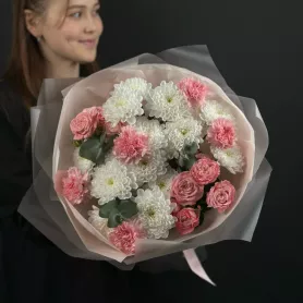 Букет №230406 от интернет-магазина «Говорящие цветы»