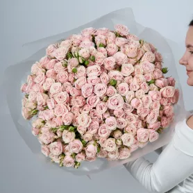 51 кустовая роза от интернет-магазина «Говорящие цветы»