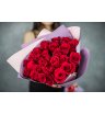 25 красных роз (премиум сорт)