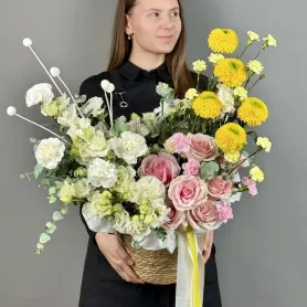 Букет №181005 от интернет-магазина «Говорящие цветы»