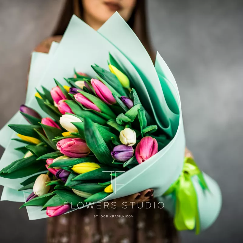 35 тюльпанов микс 1