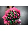 35 розовых тюльпанов 1