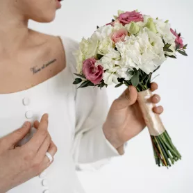 Букет невесты №16 от интернет-магазина «Flowers Studio»