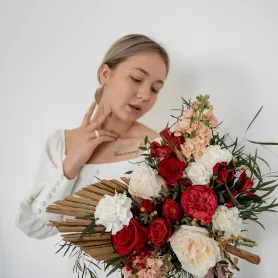 Букет невесты №19 от интернет-магазина «Flowers Studio»