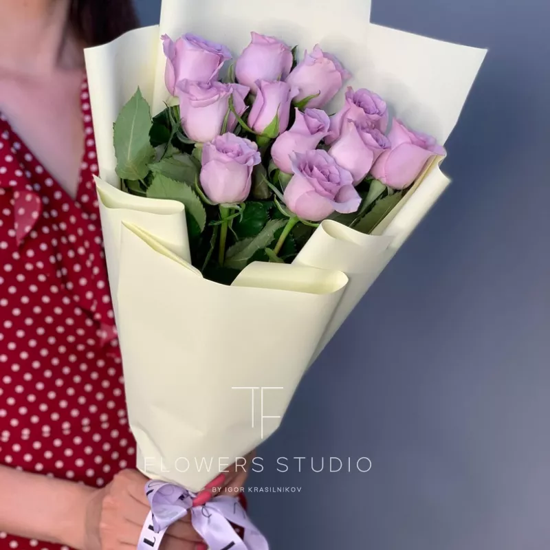 11 лиловых роз Кения 1