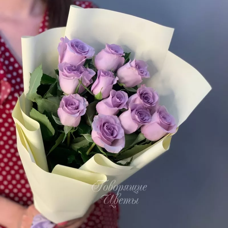 11 лиловых роз Кения