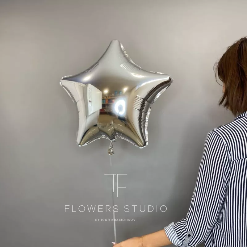 Фольгированная звездочка