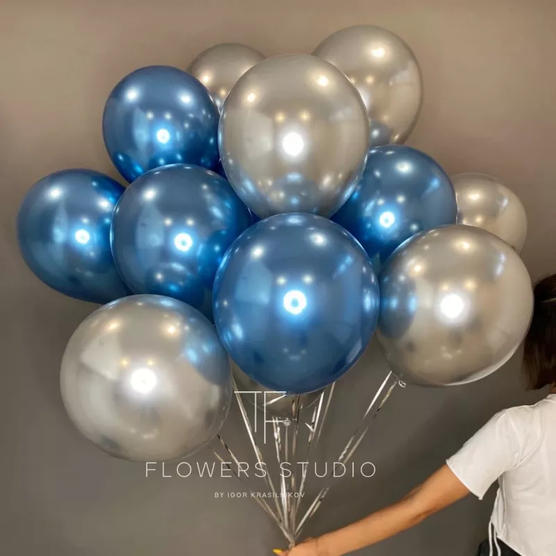 17 шариков хром