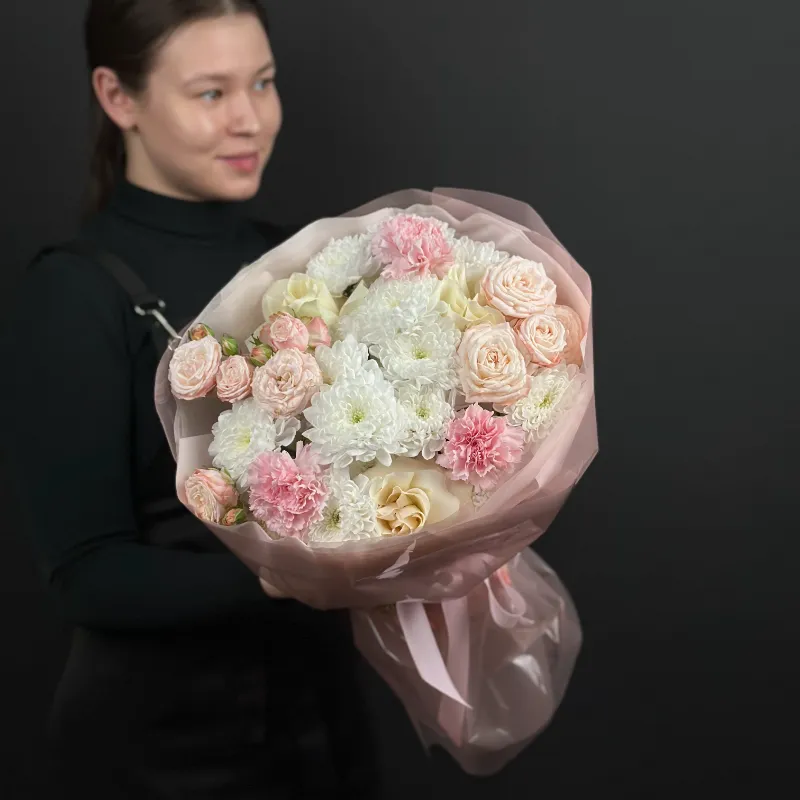 Букет №030403 от интернет-магазина «Говорящие цветы»