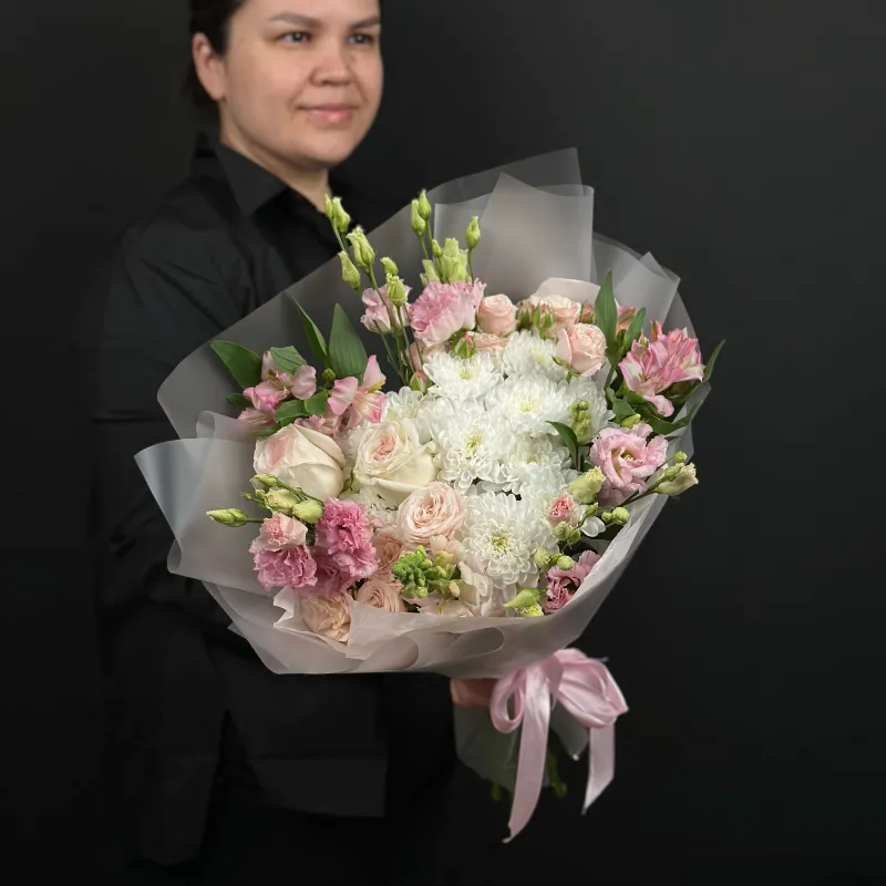 Букет №030406 от интернет-магазина «Говорящие цветы»